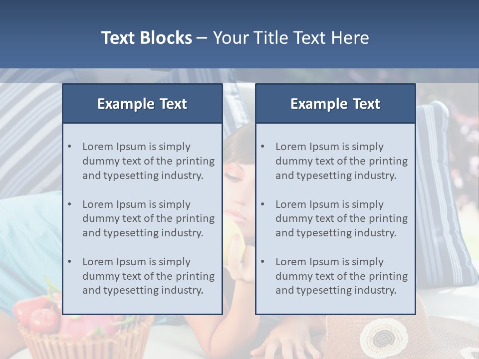 Spoon Olive Plant PowerPoint Template