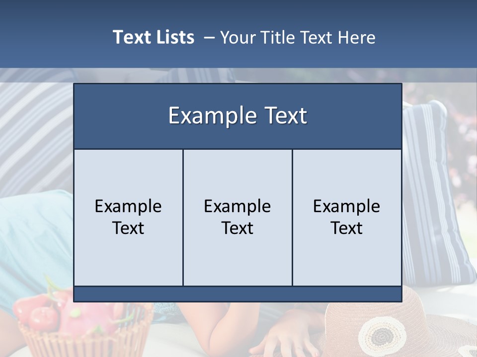 Spoon Olive Plant PowerPoint Template