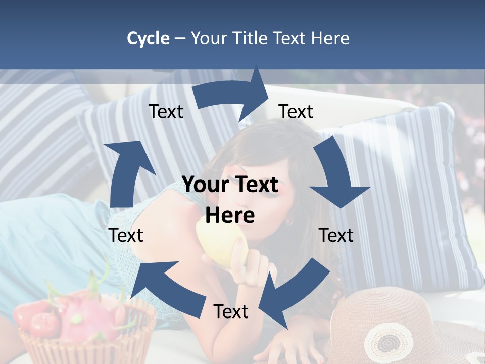 Spoon Olive Plant PowerPoint Template