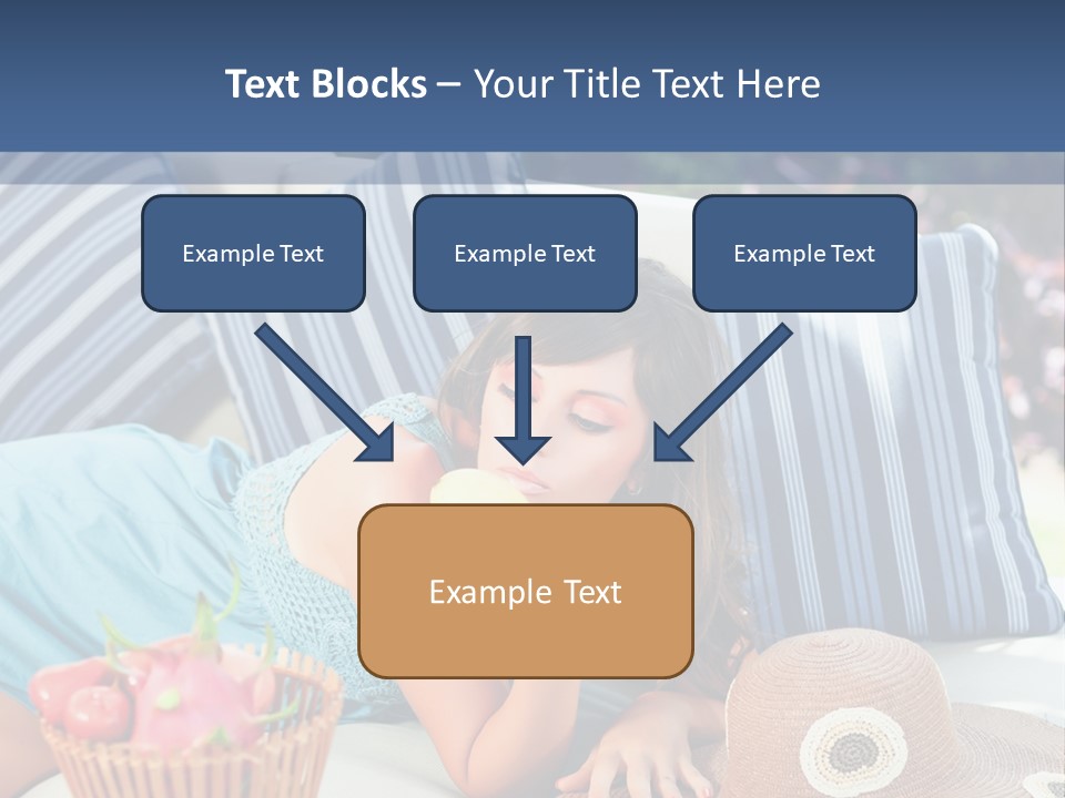 Spoon Olive Plant PowerPoint Template