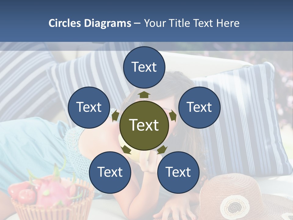 Spoon Olive Plant PowerPoint Template