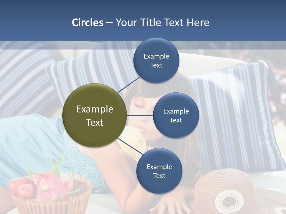 Spoon Olive Plant PowerPoint Template