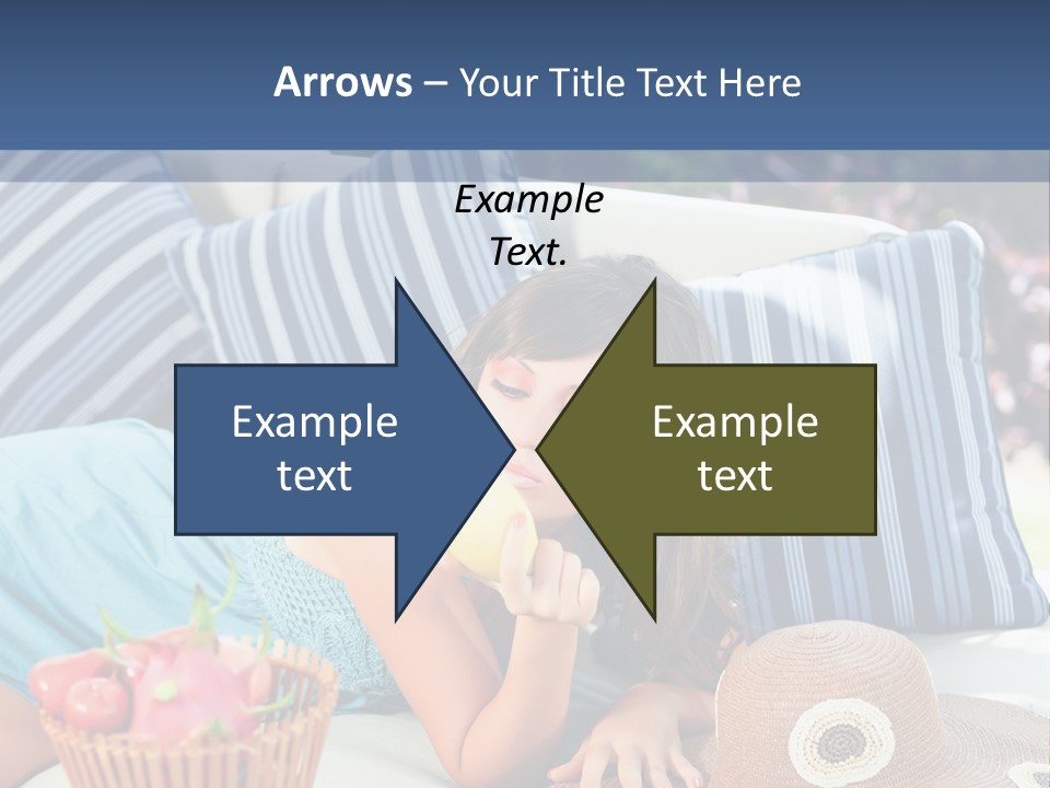 Spoon Olive Plant PowerPoint Template