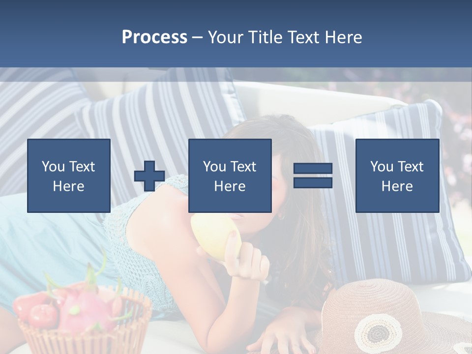 Spoon Olive Plant PowerPoint Template