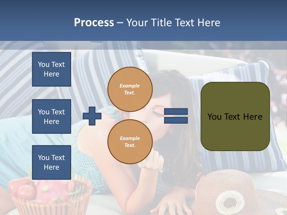 Spoon Olive Plant PowerPoint Template
