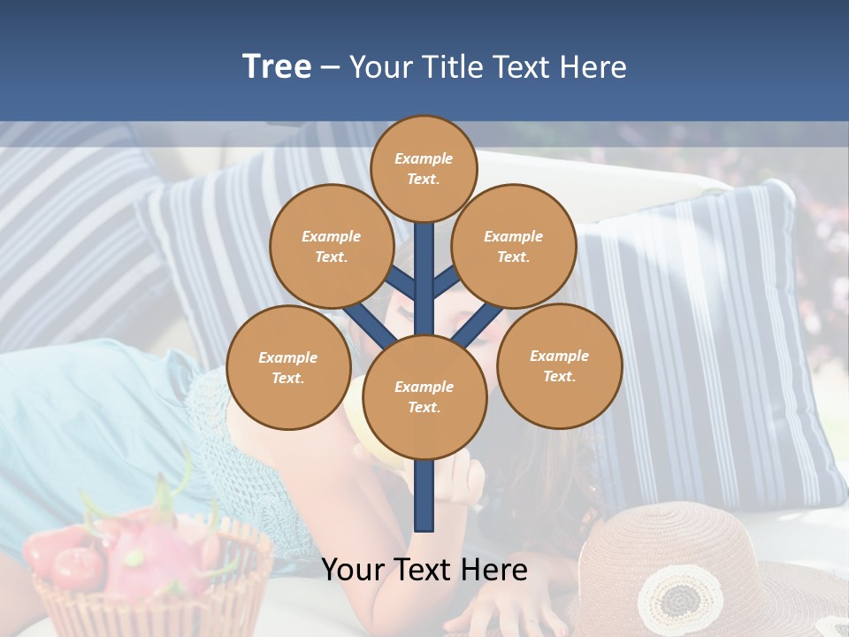 Spoon Olive Plant PowerPoint Template