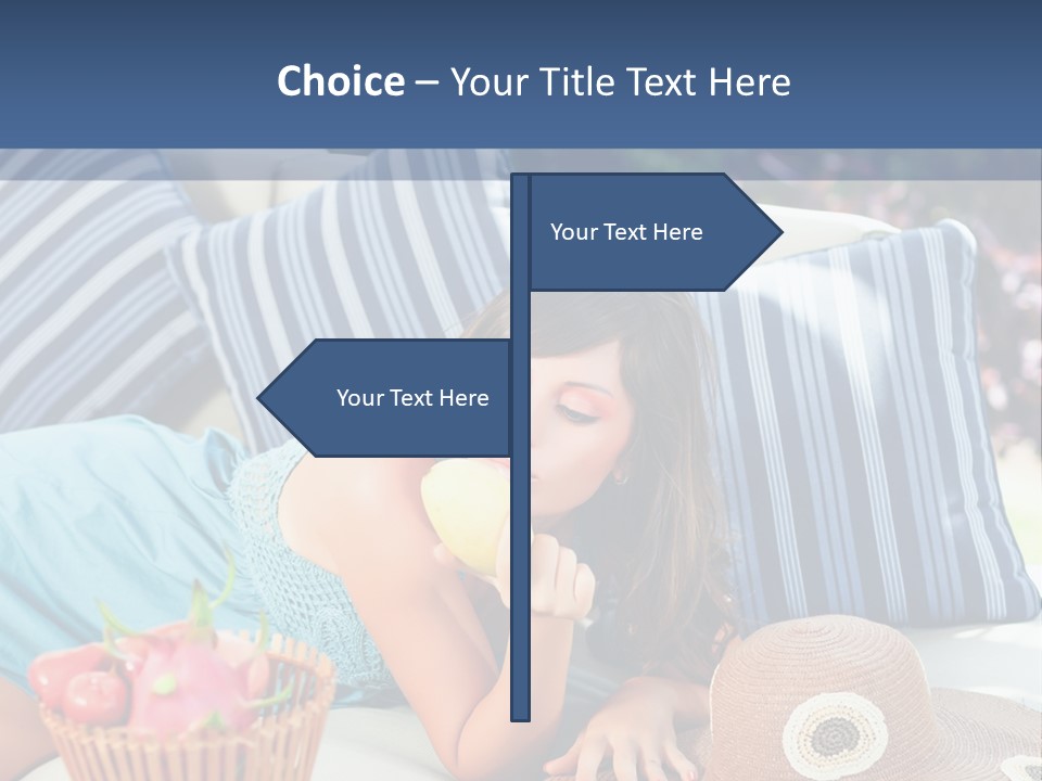 Spoon Olive Plant PowerPoint Template