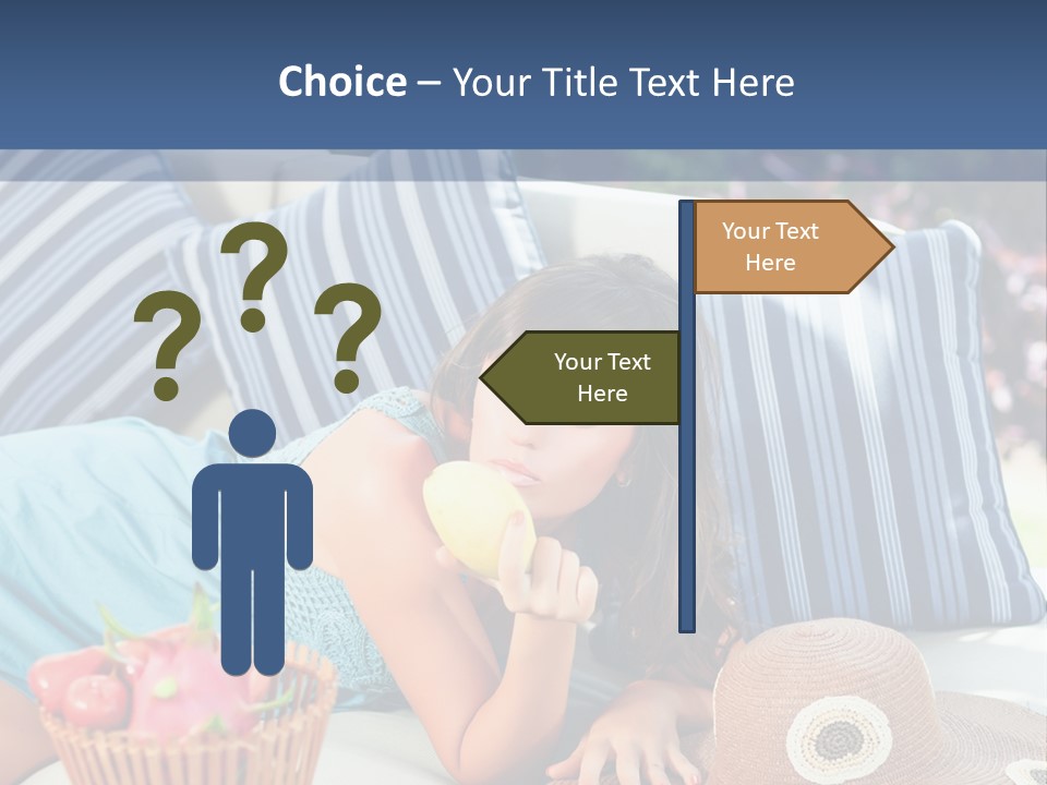 Spoon Olive Plant PowerPoint Template