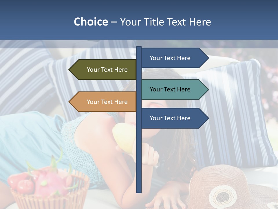 Spoon Olive Plant PowerPoint Template