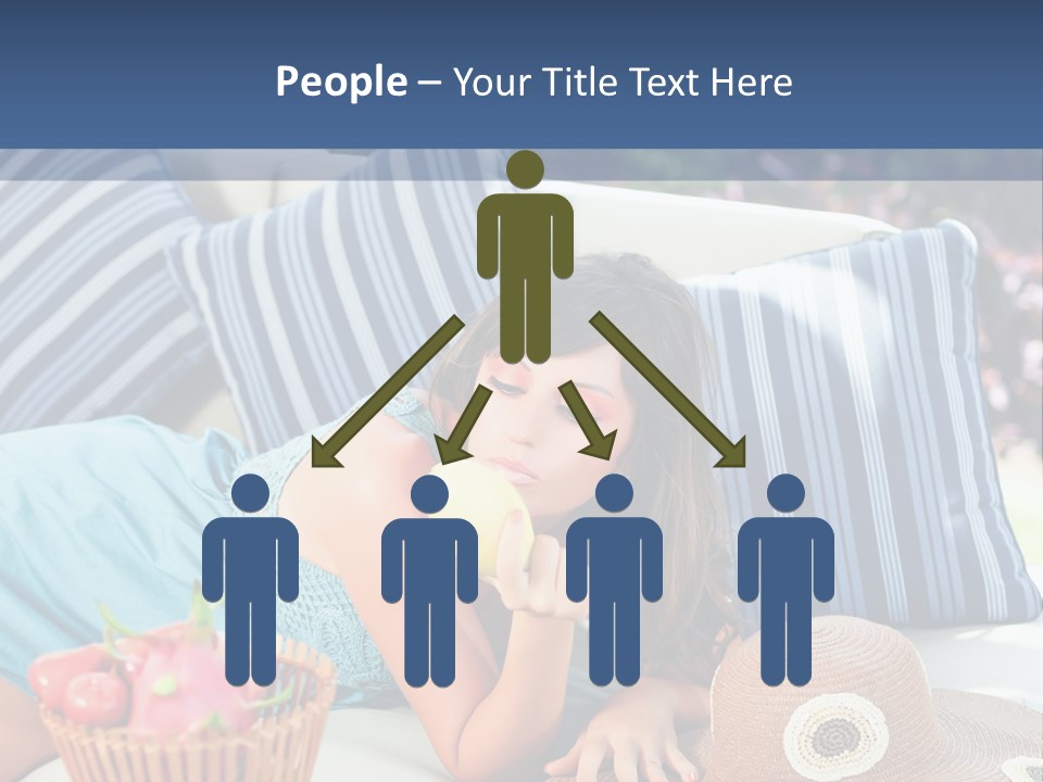 Spoon Olive Plant PowerPoint Template