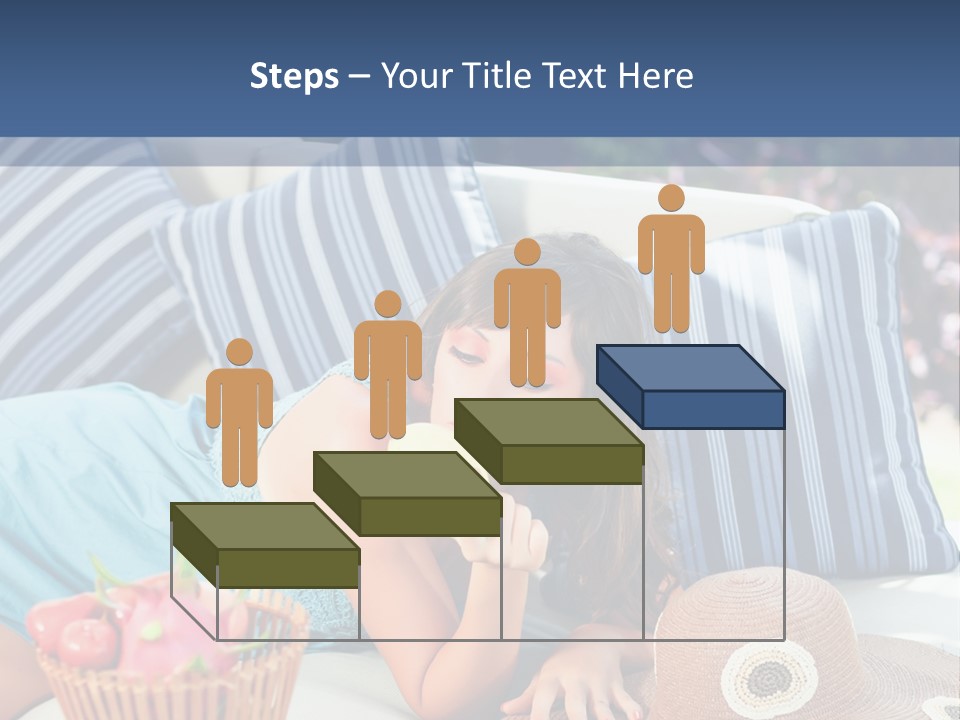 Spoon Olive Plant PowerPoint Template