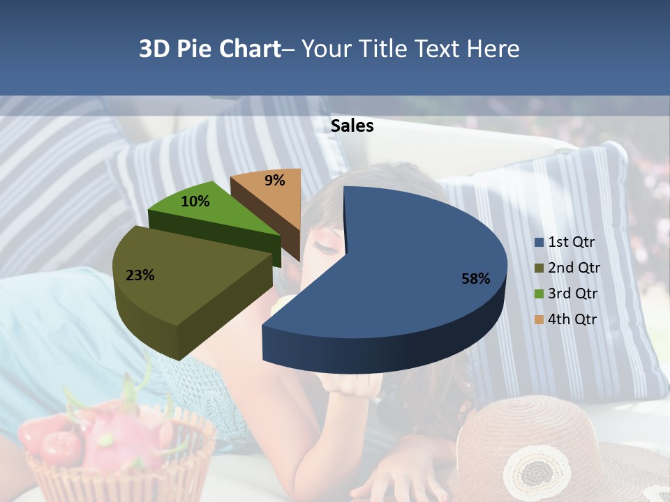 Spoon Olive Plant PowerPoint Template