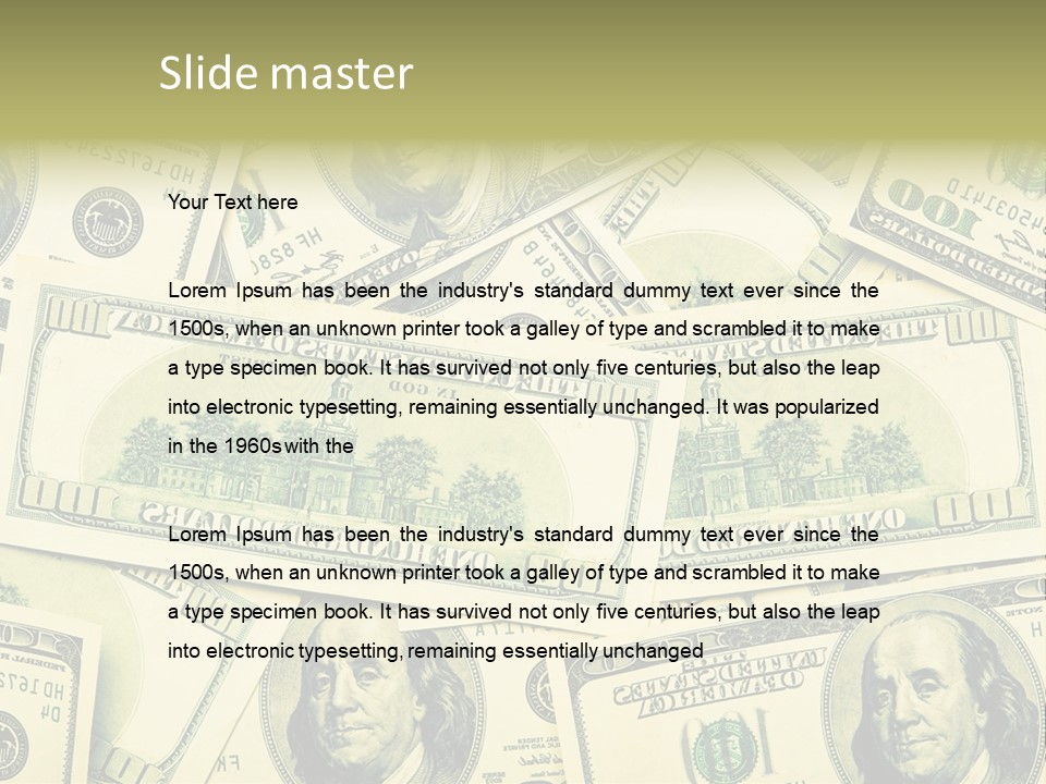 Healthy European Vegetarian PowerPoint Template