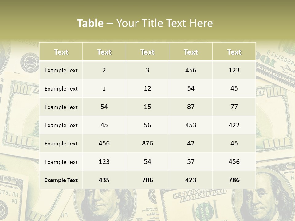 Healthy European Vegetarian PowerPoint Template