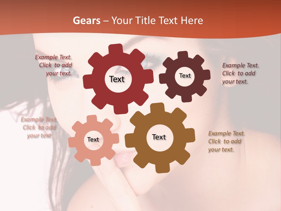 Fruit Focus Selective PowerPoint Template