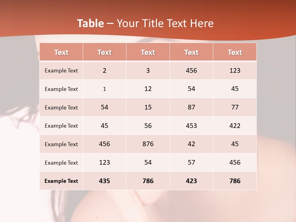 Fruit Focus Selective PowerPoint Template