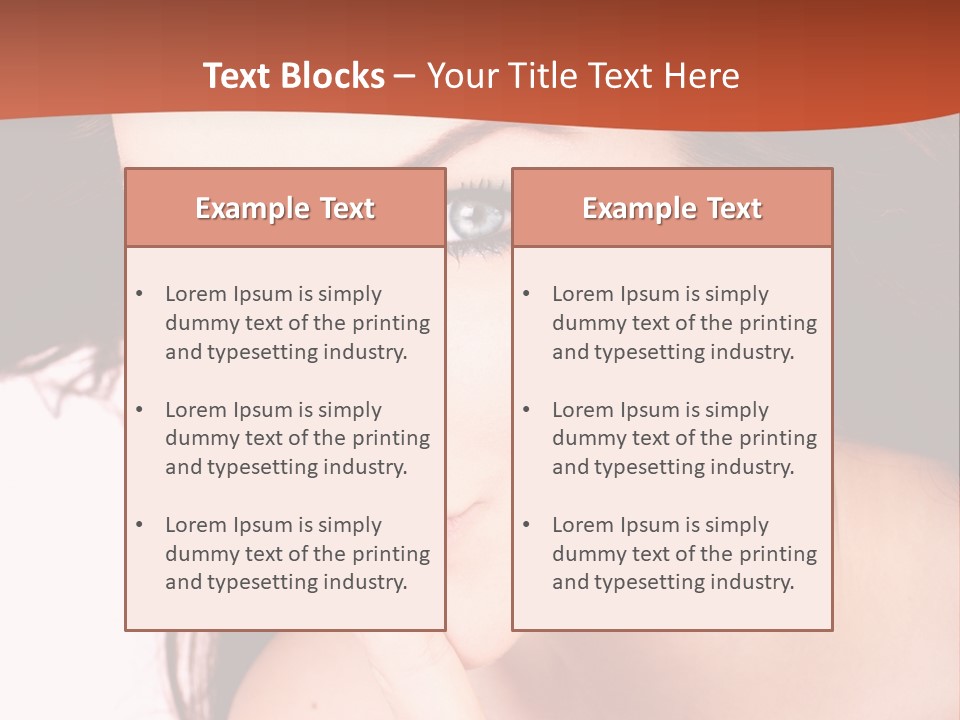 Fruit Focus Selective PowerPoint Template