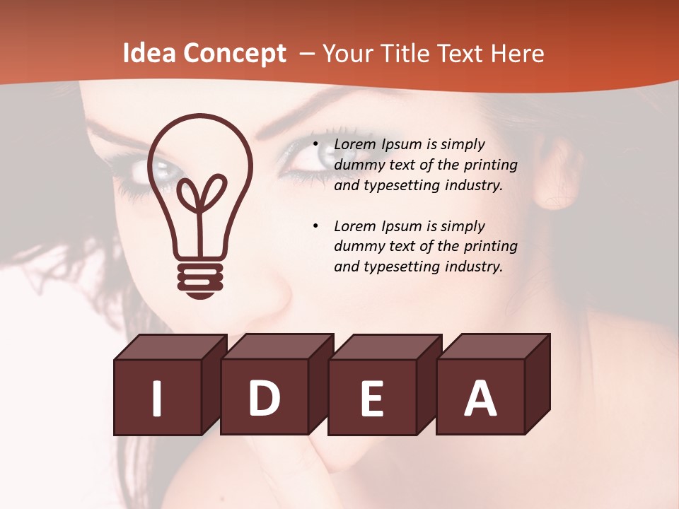 Fruit Focus Selective PowerPoint Template