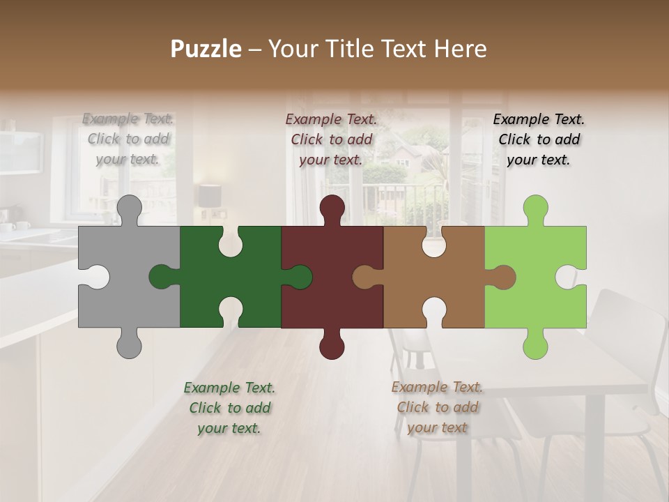 Oil Cuisine Branch PowerPoint Template