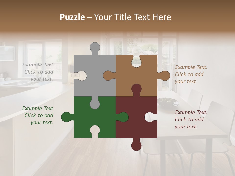 Oil Cuisine Branch PowerPoint Template