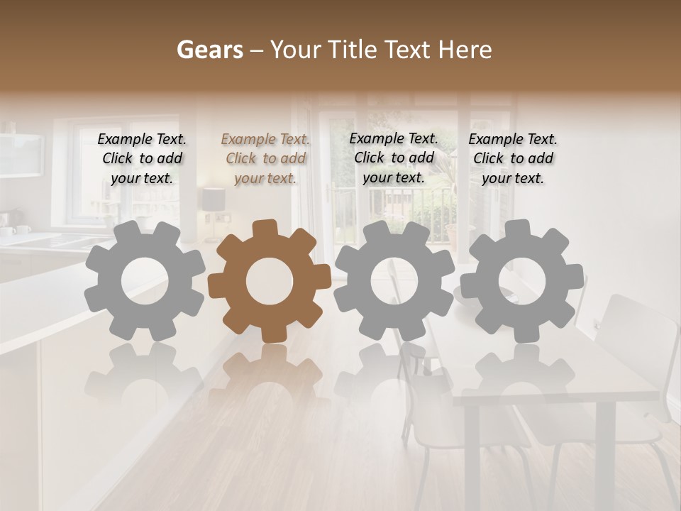 Oil Cuisine Branch PowerPoint Template