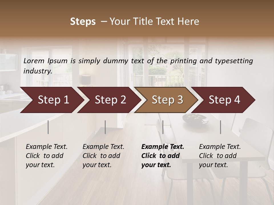 Oil Cuisine Branch PowerPoint Template