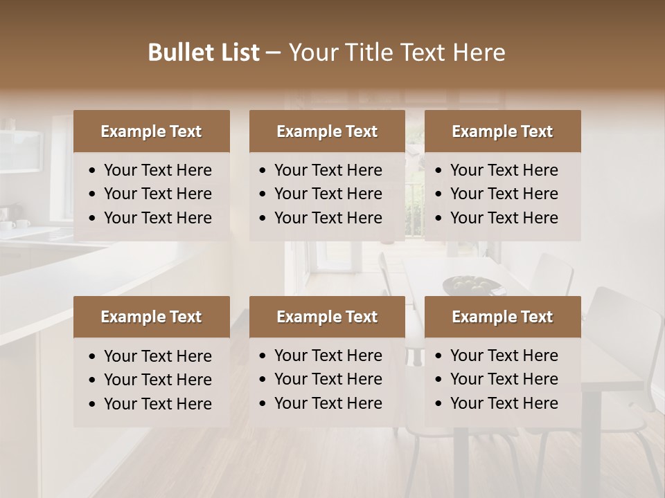 Oil Cuisine Branch PowerPoint Template