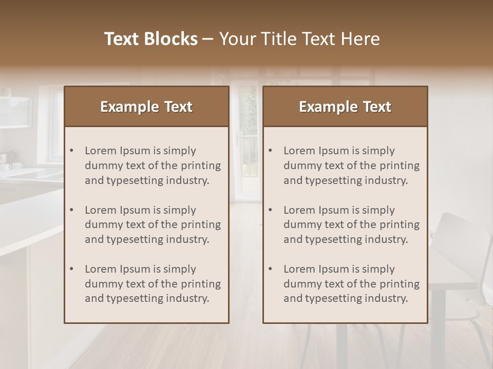 Oil Cuisine Branch PowerPoint Template