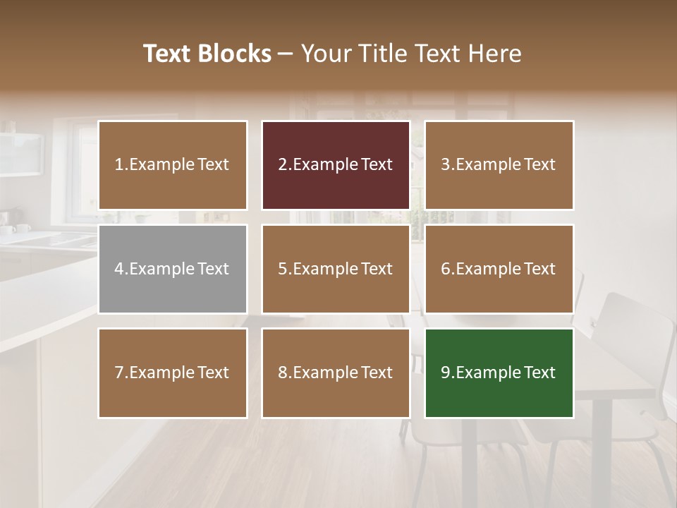 Oil Cuisine Branch PowerPoint Template