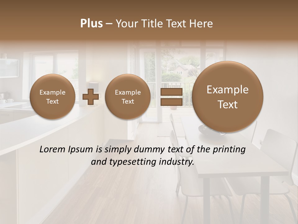 Oil Cuisine Branch PowerPoint Template