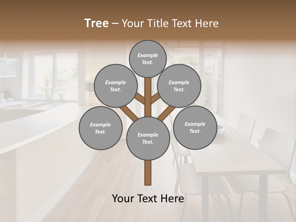 Oil Cuisine Branch PowerPoint Template