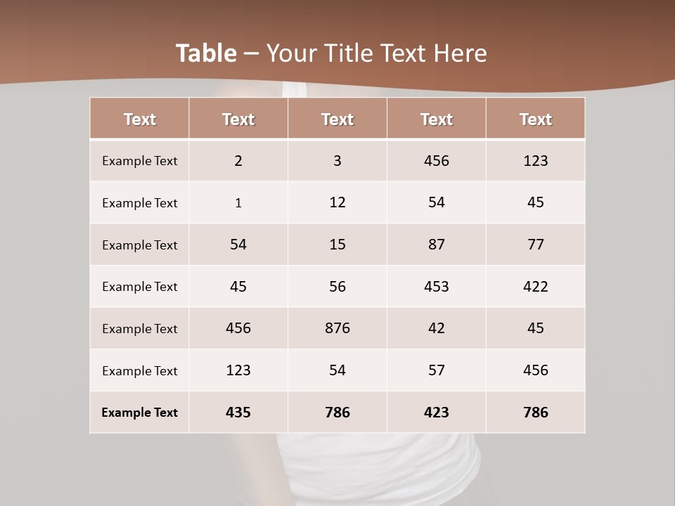 Extra Vegetarian Focus PowerPoint Template