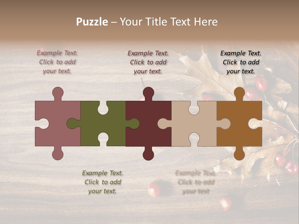 Object Bottle Yellow PowerPoint Template