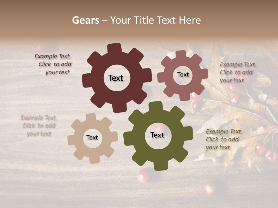 Object Bottle Yellow PowerPoint Template