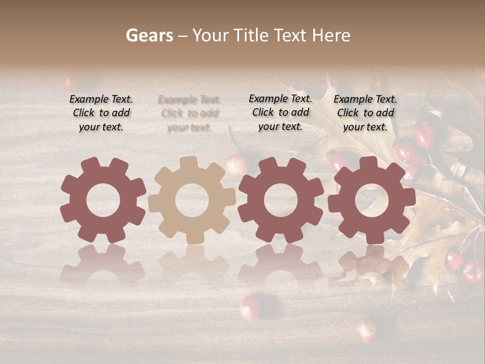 Object Bottle Yellow PowerPoint Template