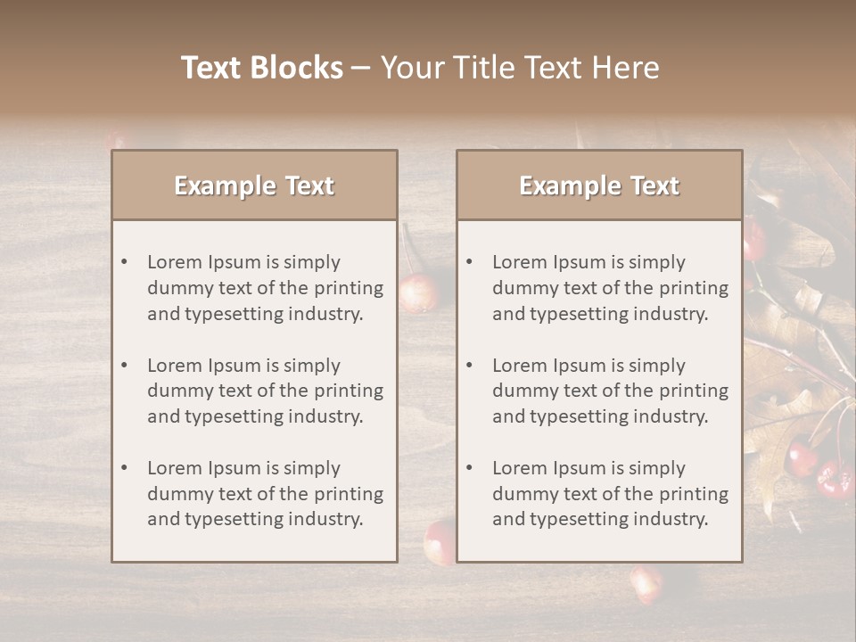 Object Bottle Yellow PowerPoint Template