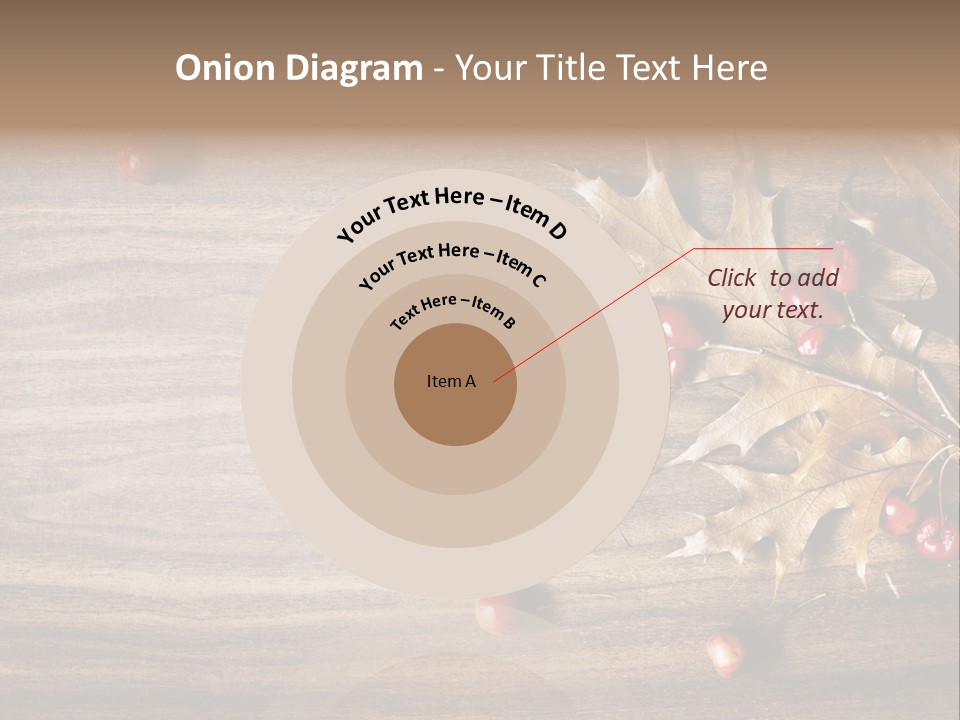 Object Bottle Yellow PowerPoint Template