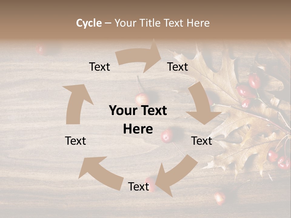 Object Bottle Yellow PowerPoint Template