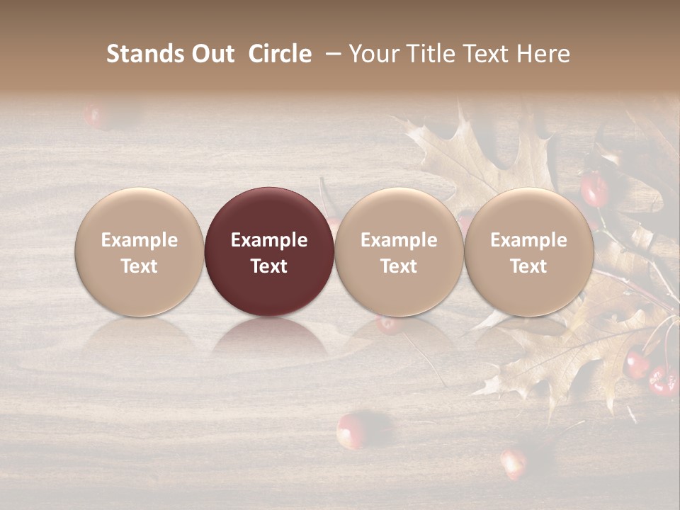 Object Bottle Yellow PowerPoint Template