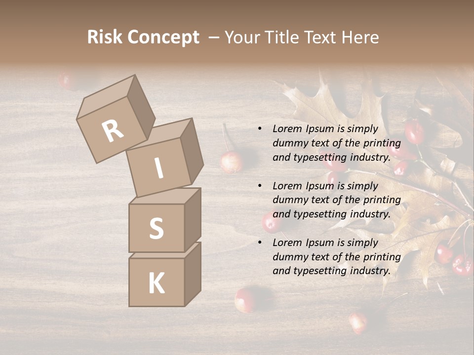 Object Bottle Yellow PowerPoint Template