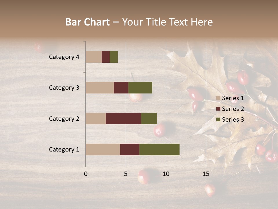 Object Bottle Yellow PowerPoint Template