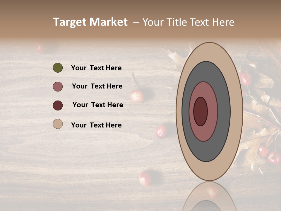 Object Bottle Yellow PowerPoint Template