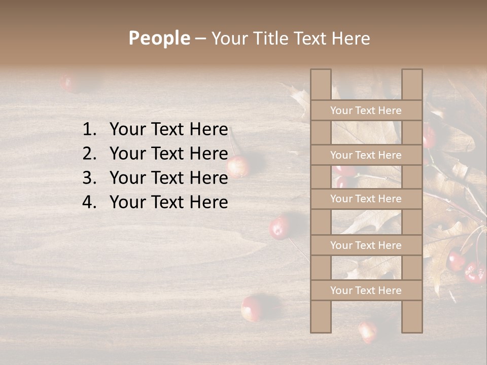 Object Bottle Yellow PowerPoint Template