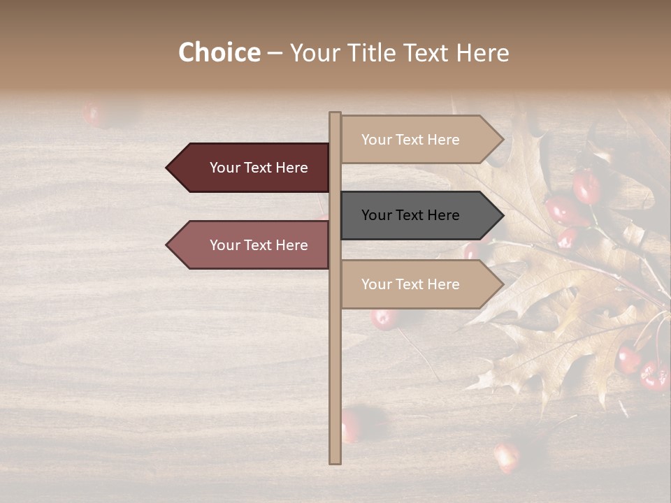 Object Bottle Yellow PowerPoint Template