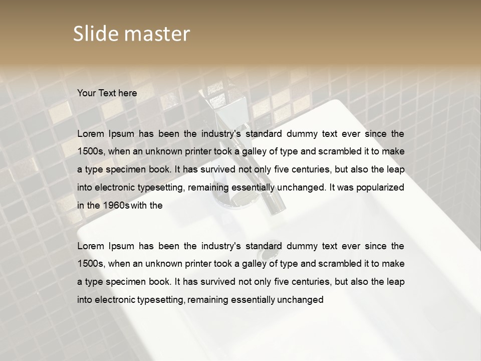 Nature Tasty Setting PowerPoint Template