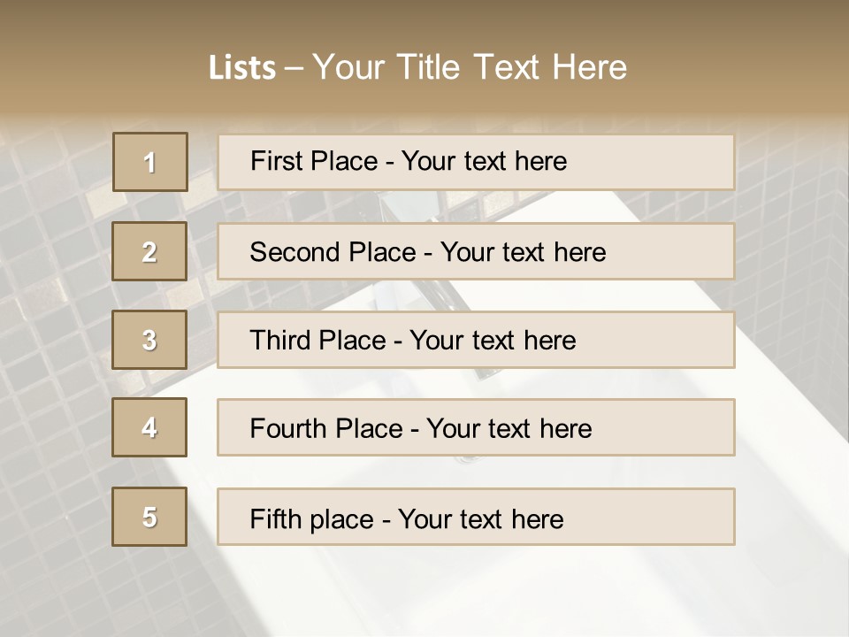 Nature Tasty Setting PowerPoint Template