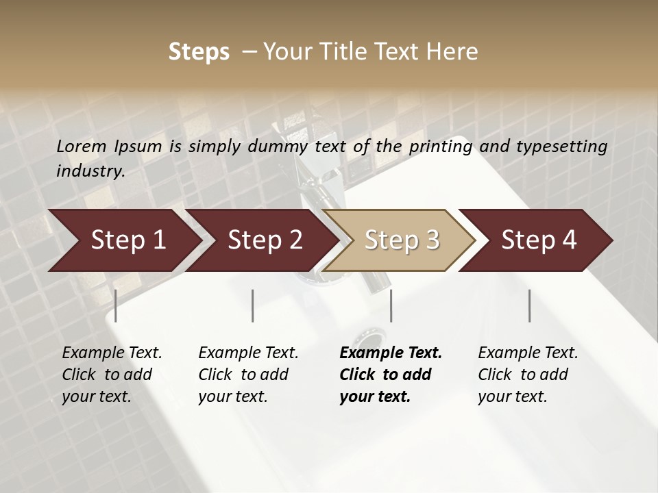 Nature Tasty Setting PowerPoint Template