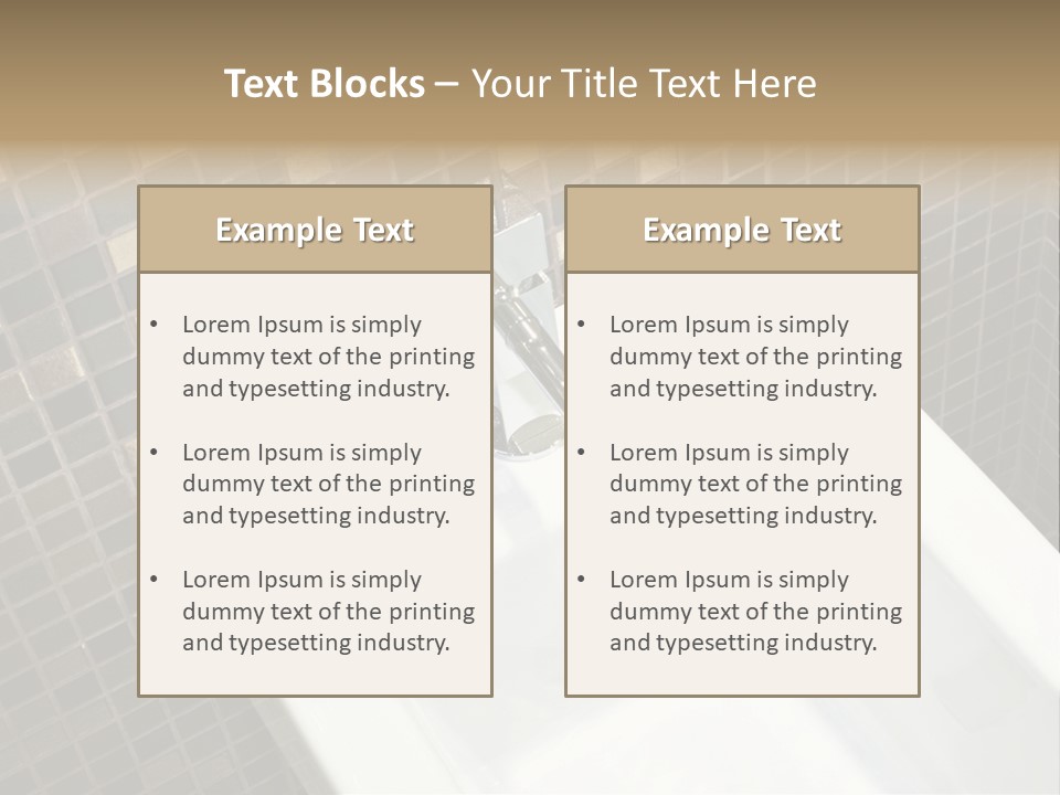 Nature Tasty Setting PowerPoint Template