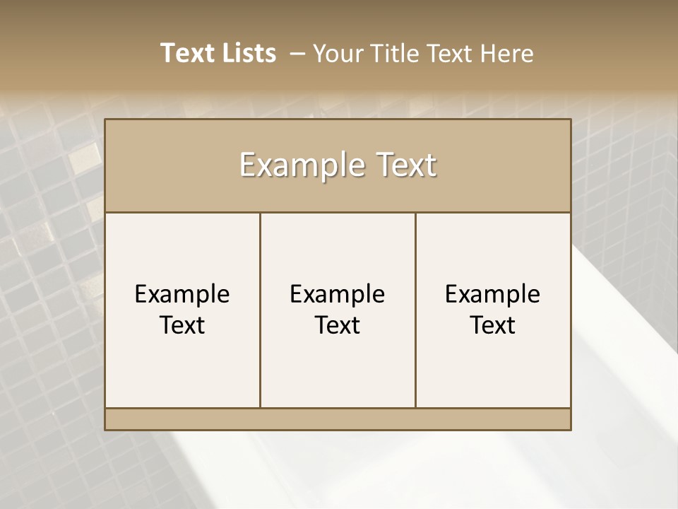 Nature Tasty Setting PowerPoint Template
