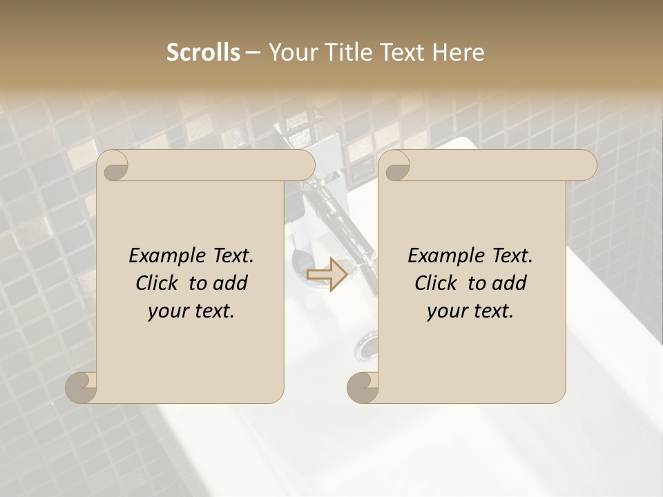 Nature Tasty Setting PowerPoint Template